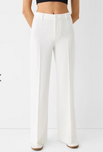 Bershka Wide-leg tailoring...