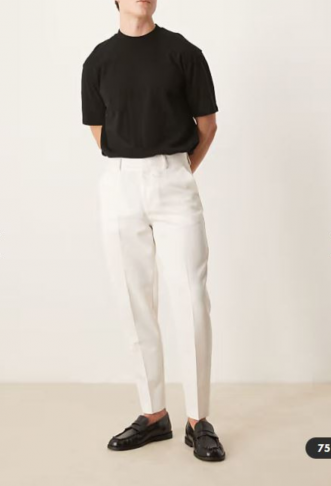 ASOS DESIGN smart tapered...