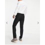 Topman skinny suit trousers in black