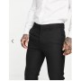 Topman skinny suit trousers in black