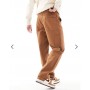 ASOS DESIGN baggy carpenter trouser in tan