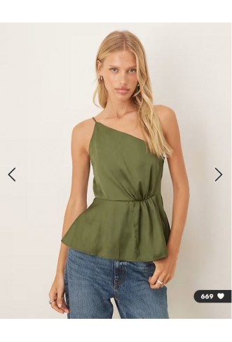 ASOS DESIGN one shoulder...
