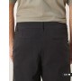 ASOS DESIGN loose chinos in black