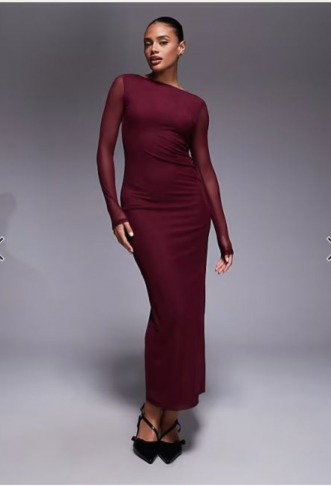 ASOS DESIGN mesh long...