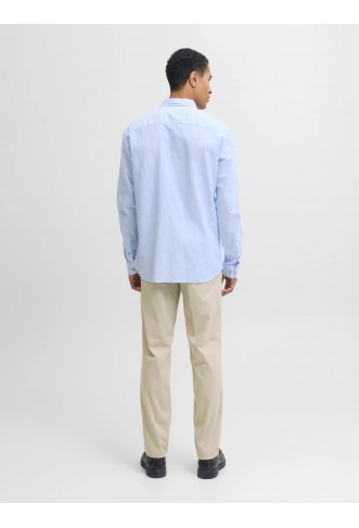 Jack & Jones Intelligence slim fit chino trousers in beige