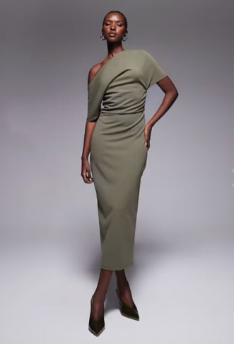 ASOS DESIGN pleated...
