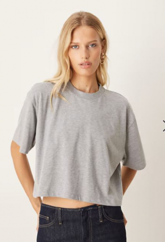 ASOS DESIGN boxy cropped...