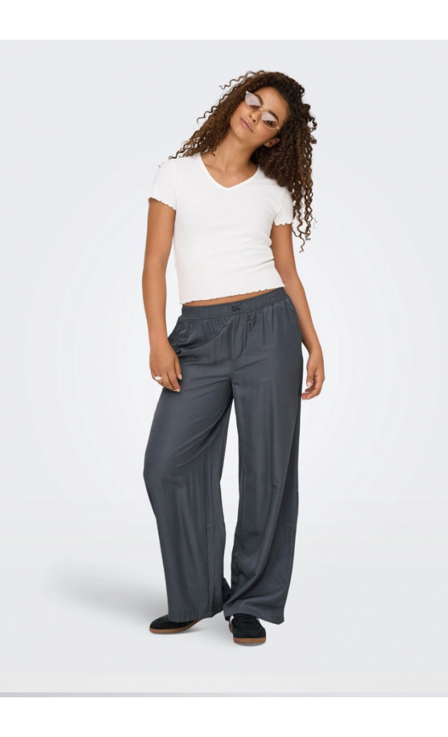 ONLY Broeken ONLAMALIE Wide leg fit Broeken