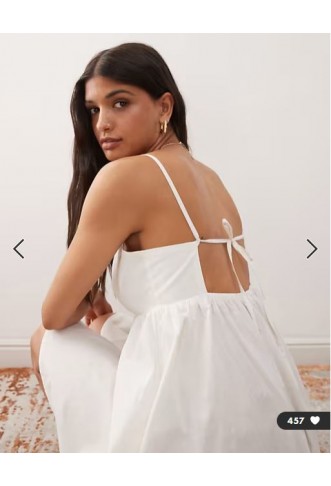 Miss Selfridge button through sun dress