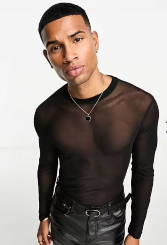 ASOS DESIGN muscle fit long...