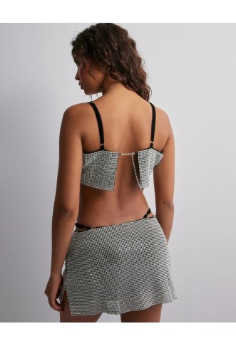 EUGENE DIAMANTE SPLIT SKIRT