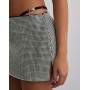 EUGENE DIAMANTE SPLIT SKIRT