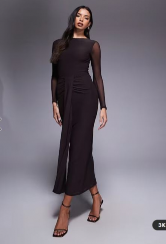 ASOS DESIGN mesh long...