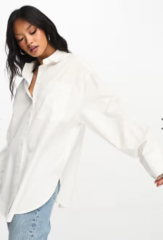 ASOS DESIGN oversized shirt...