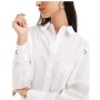 ASOS DESIGN oversized shirt in white