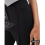 ASOS DESIGN Tall tailored slinky skinny flare trousers in black