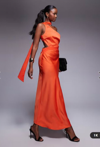 ASOS DESIGN one shoulder...