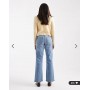 ASOS DESIGN Maternity comfort stretch straight leg jeans in light mid blue