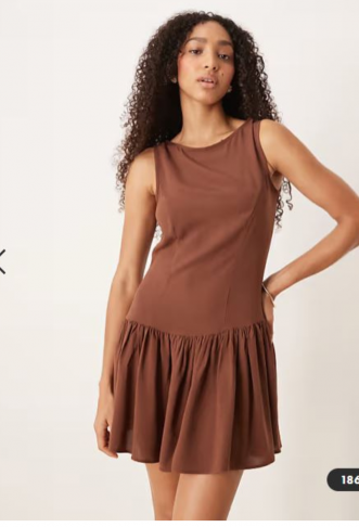 ASOS DESIGN linen blend...