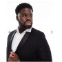 French Connection Plus slim fit dinner suit jacket