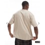 ASOS DESIGN Essentials oversized t-shirt in stone