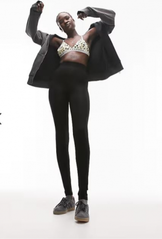 Topshop Tall high waisted...