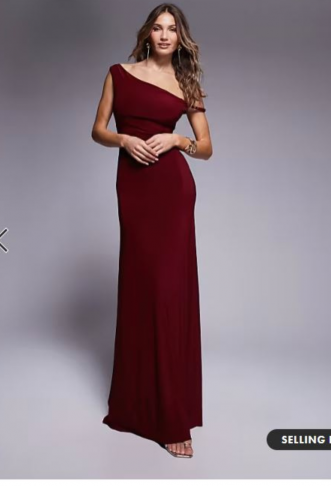 ASOS DESIGN twist shoulder...