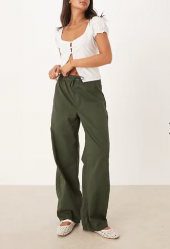 ASOS DESIGN barrel leg...