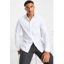 ASOS DESIGN regular fit shirt in white