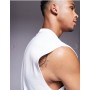 ASOS DESIGN premium interlock regular fit tank in white