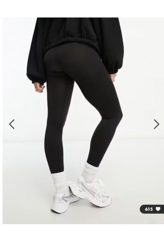 Mamalicious Maternity seamless legging in black