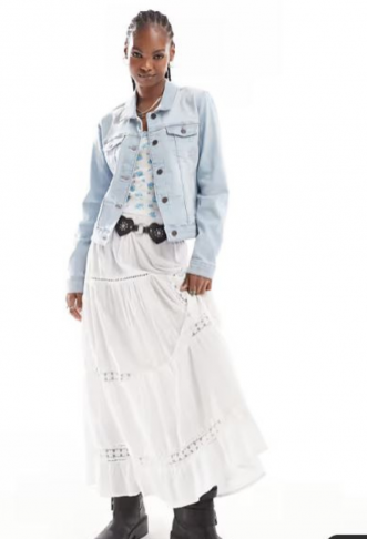 Noisy May denim jacket in...
