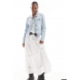 Noisy May denim jacket in light wash blue