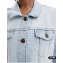 Noisy May denim jacket in light wash blue