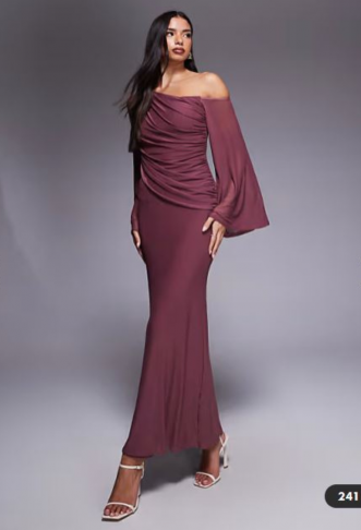ASOS DESIGN off shoulder...