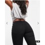 ASOS DESIGN skinny jeans in clean black