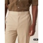 ASOS DESIGN smart co-ord tapered trousers in stone rib