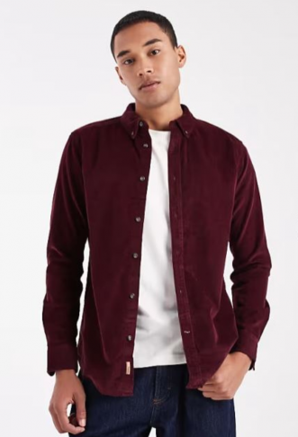 ONLY & SONS cord shirt in...