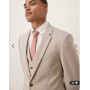 ASOS DESIGN skinny suit jacket in ecru