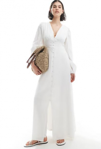 Vero Moda crinkle cotton...