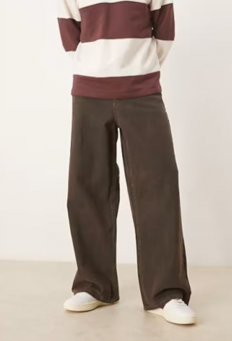 ASOS DESIGN loose jeans in...