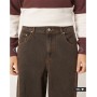 ASOS DESIGN loose jeans in tinted brown wash