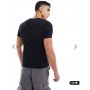 ASOS DESIGN essentials muscle fit t-shirt in black rib