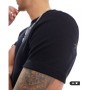 ASOS DESIGN essentials muscle fit t-shirt in black rib