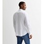White Poplin Long Sleeve Shirt