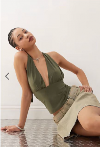 COLLUSION cupro longline...