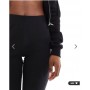 Noisy May flare ribbed trouser in blac