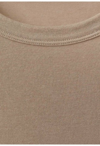 Mango Long sleeved top - light brown