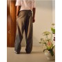 Topman essential washed trousers in khaki