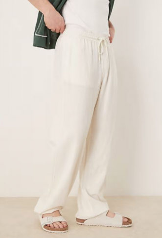 ASOS DESIGN baggy fit pull...